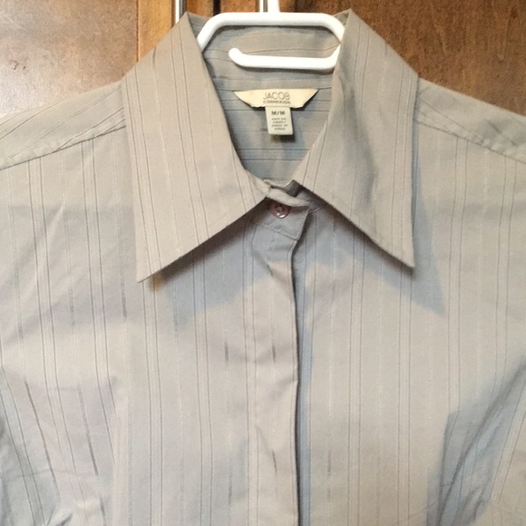 Jacob Connexion grey women’s button up. - Picture 2 of 8